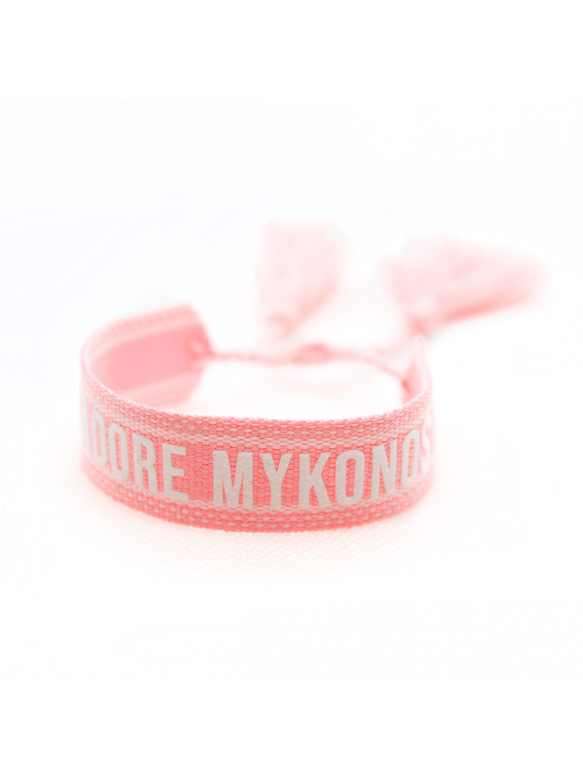 Philia Woven Wristband J' Adore Mykonos Light Pink